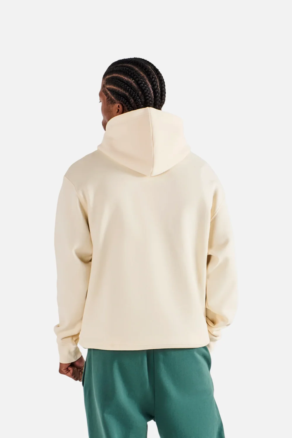 Malbon Golf Men's Fesque Preston Hoodie in Ivory - Image 3