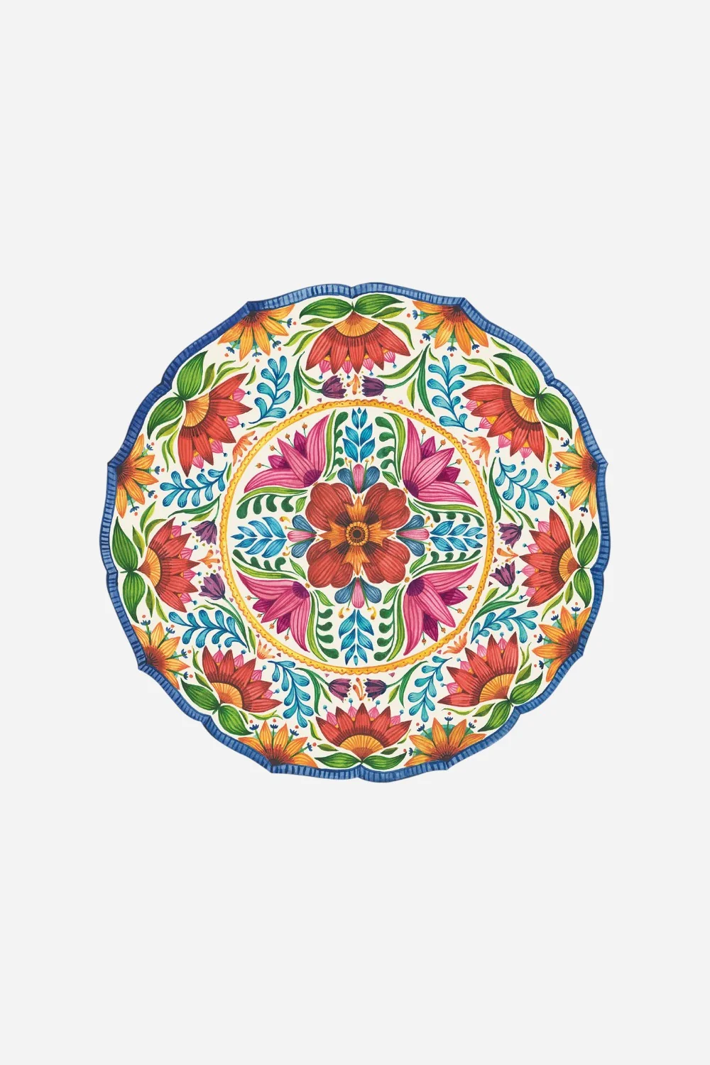 Hester & Cook Die-Cut Fiesta Floral Placemat