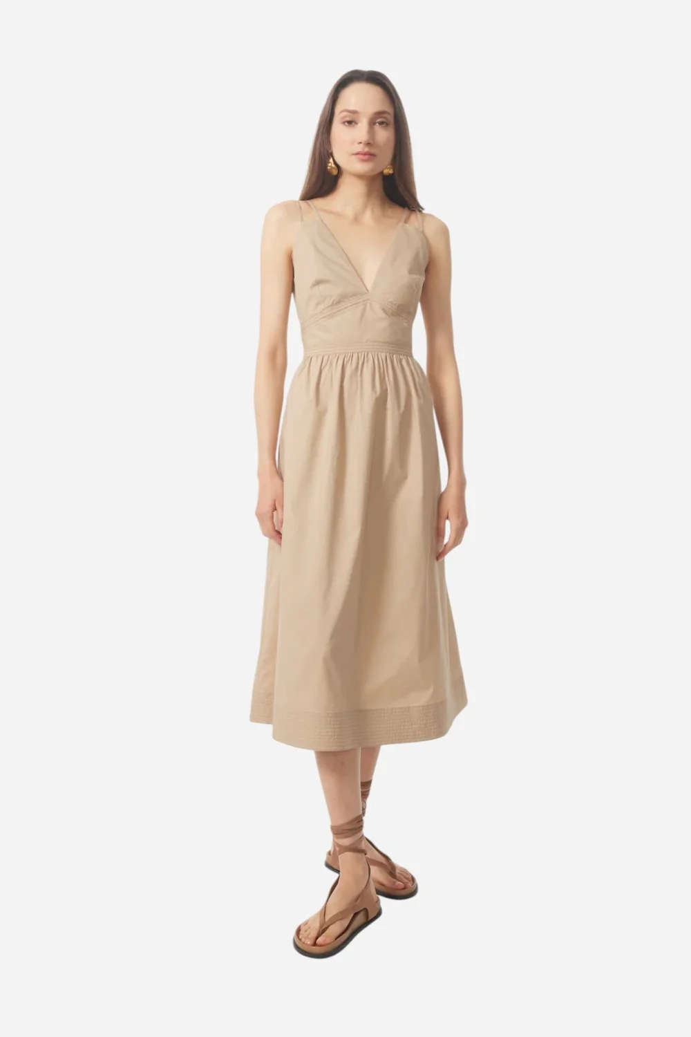 Gilner Farrar Floria Dress in Khaki