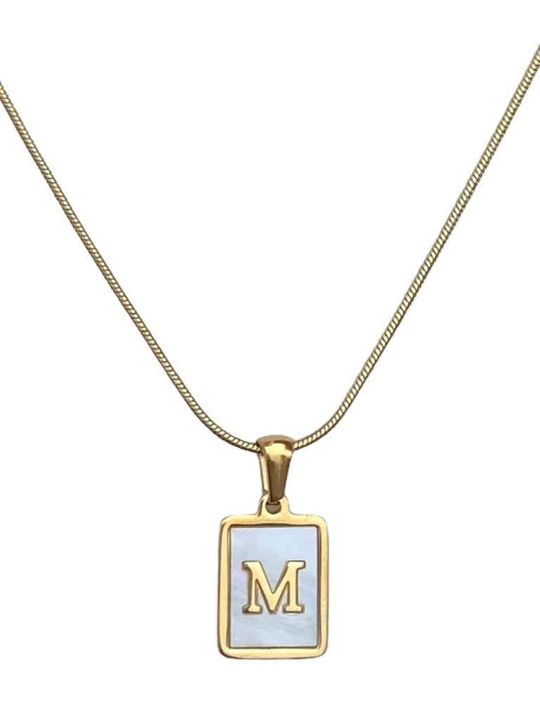 Farrah B Free Agent Initial Letter A in Gold - Image 5