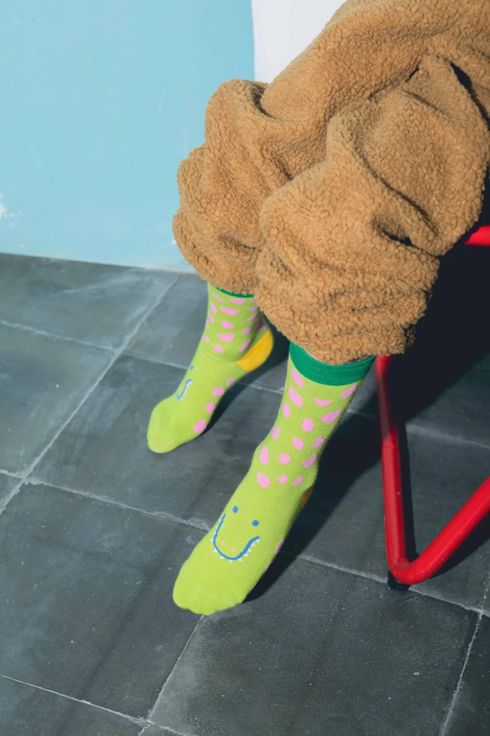Eat My Socks Funny Croc Kids Socks - Image 3