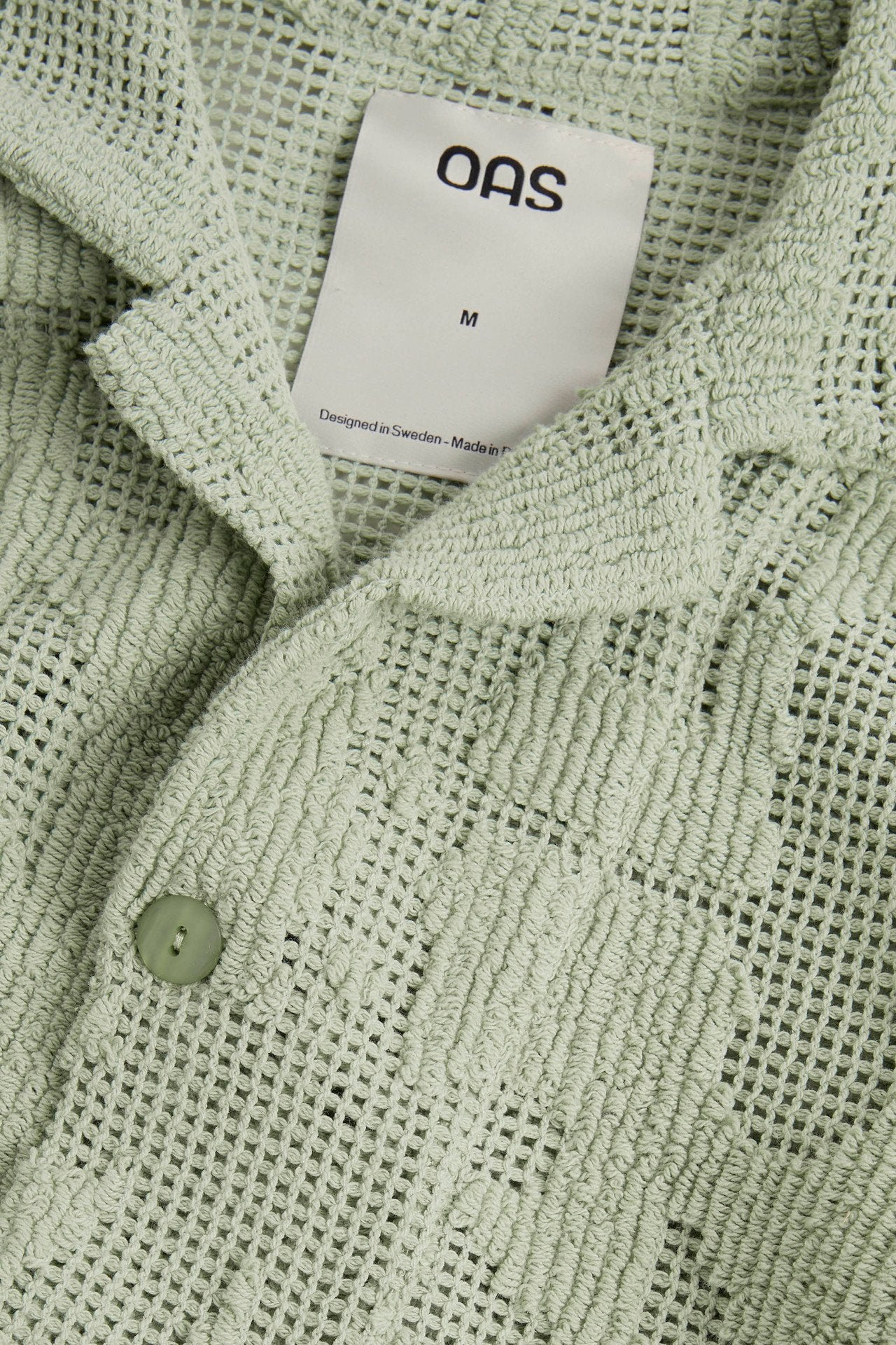 OAS Galbanum Cuba Crochet Shirt - Image 4