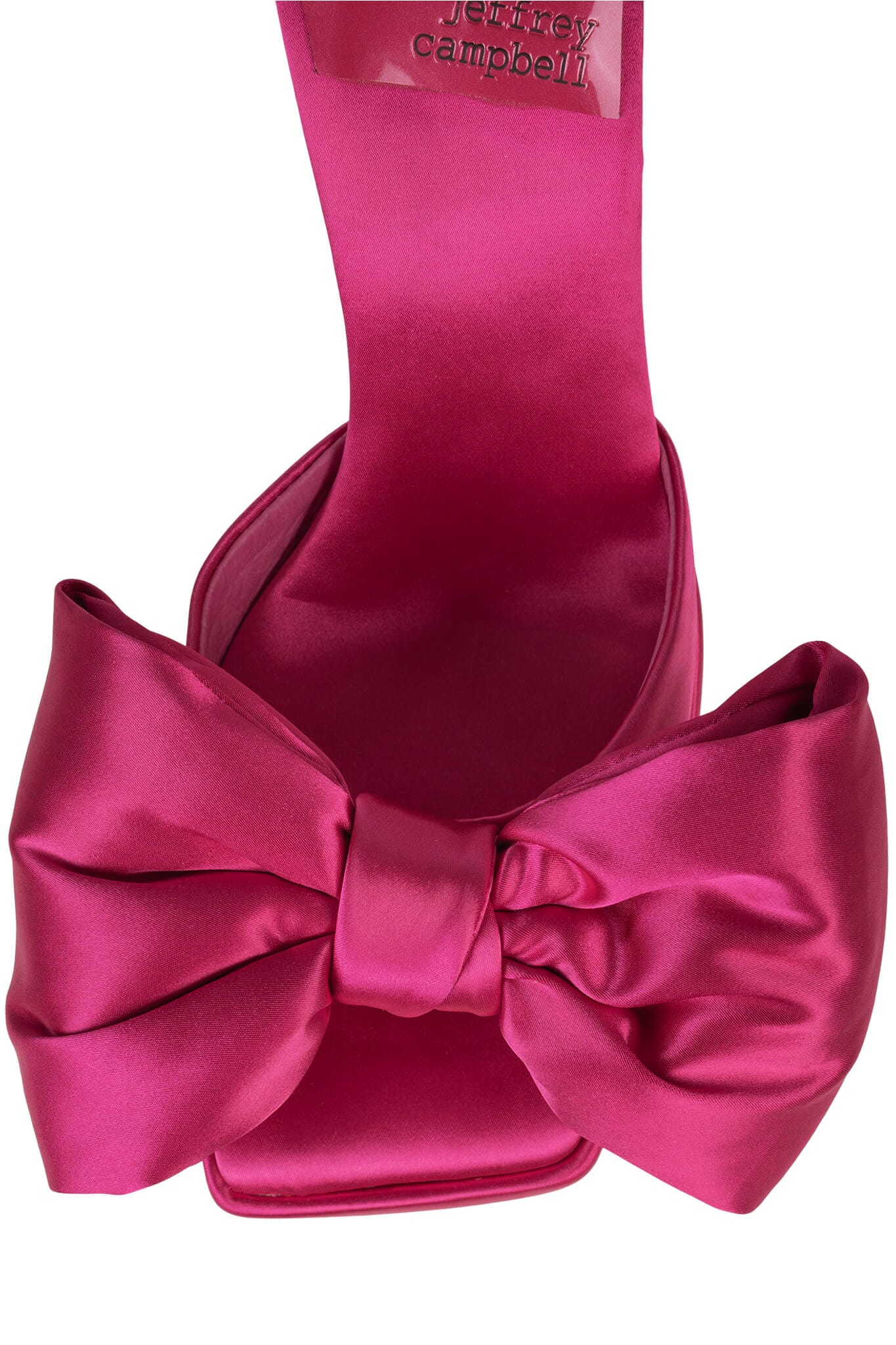 Jeffrey Campbell Gazenia Platform Bow in Fuchsia Satin - Image 4