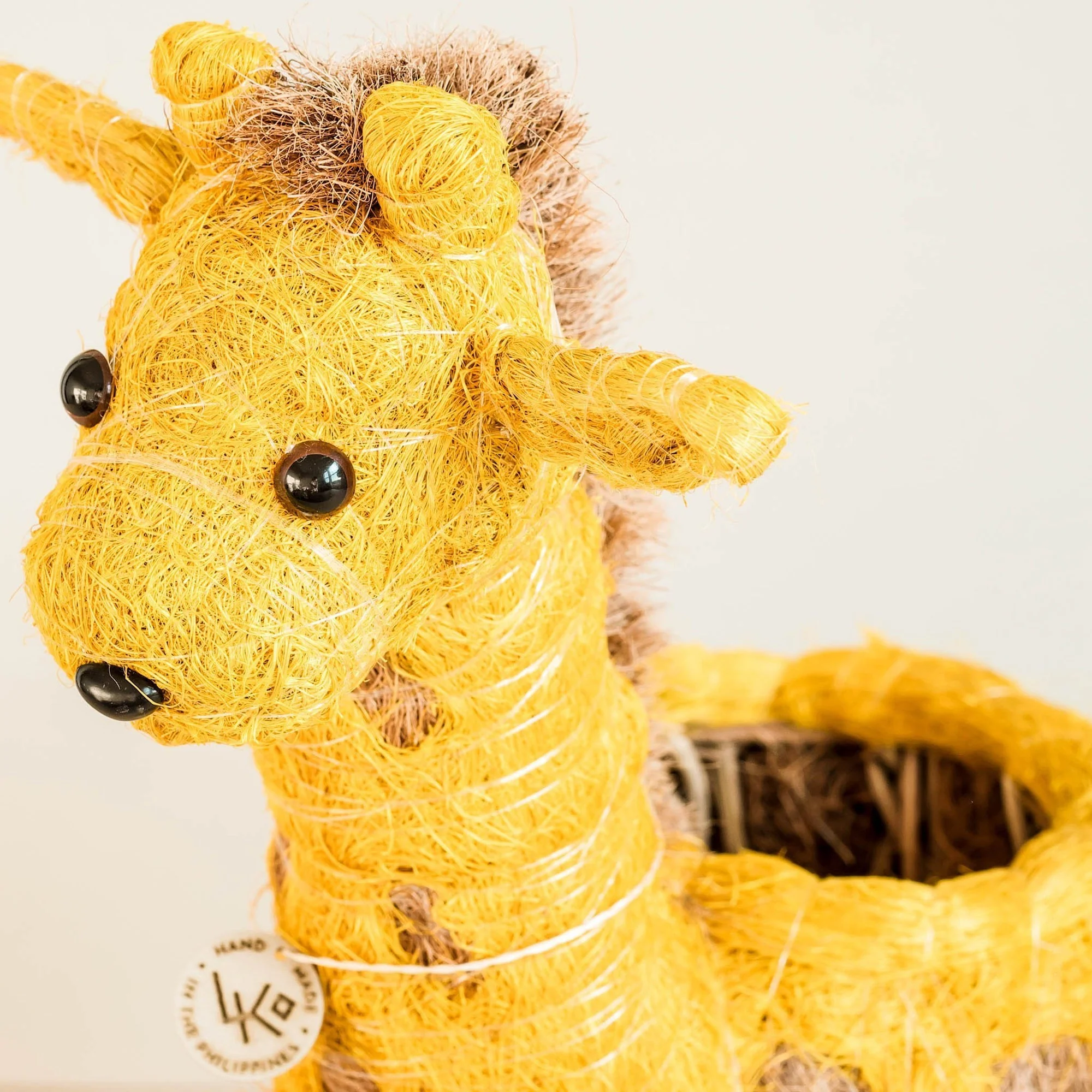 Likha Coco Coir Pots Giraffe Planter - Image 3
