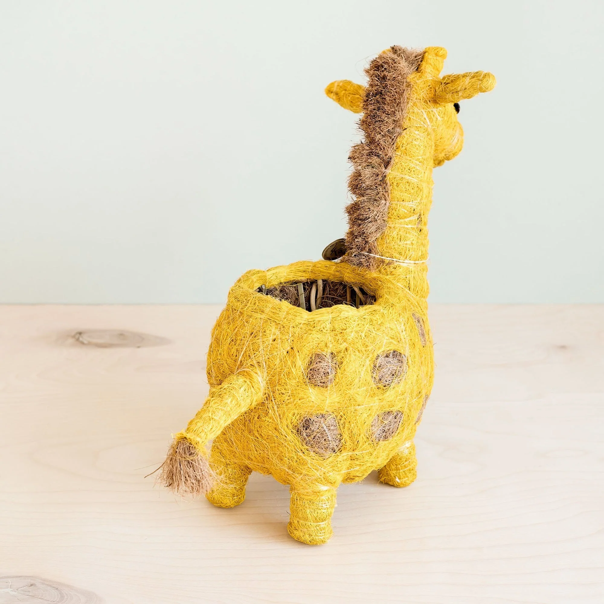 Likha Coco Coir Pots Giraffe Planter - Image 4