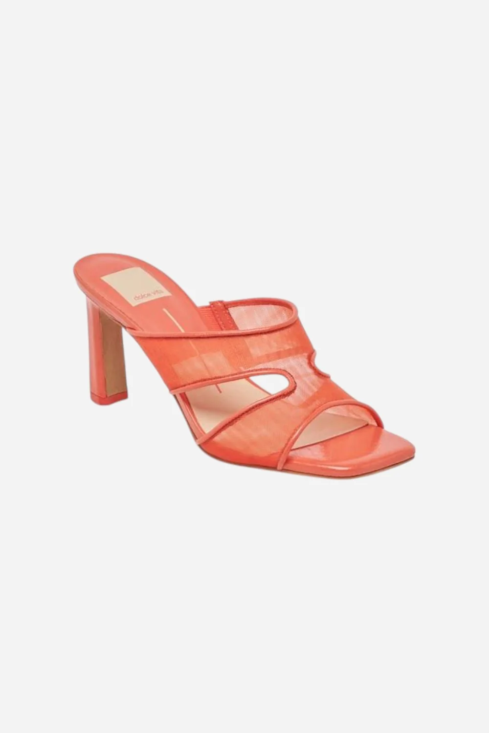 Dolce Vita Gitel Heels in Punch Leather - Image 2