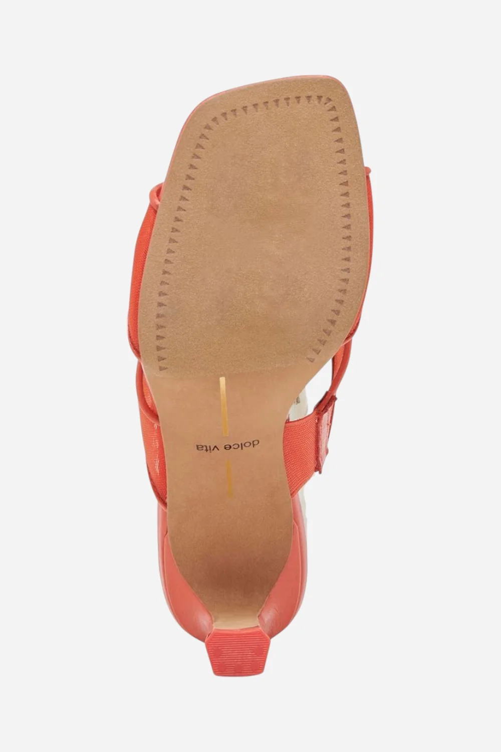 Dolce Vita Gitel Heels in Punch Leather - Image 4