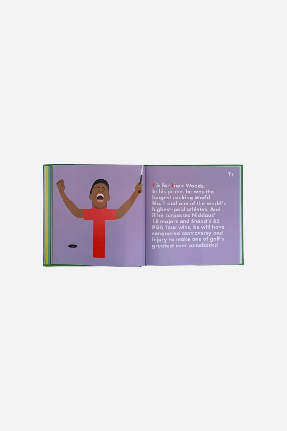 Alphabet Legends Golf Legends Book - Image 2