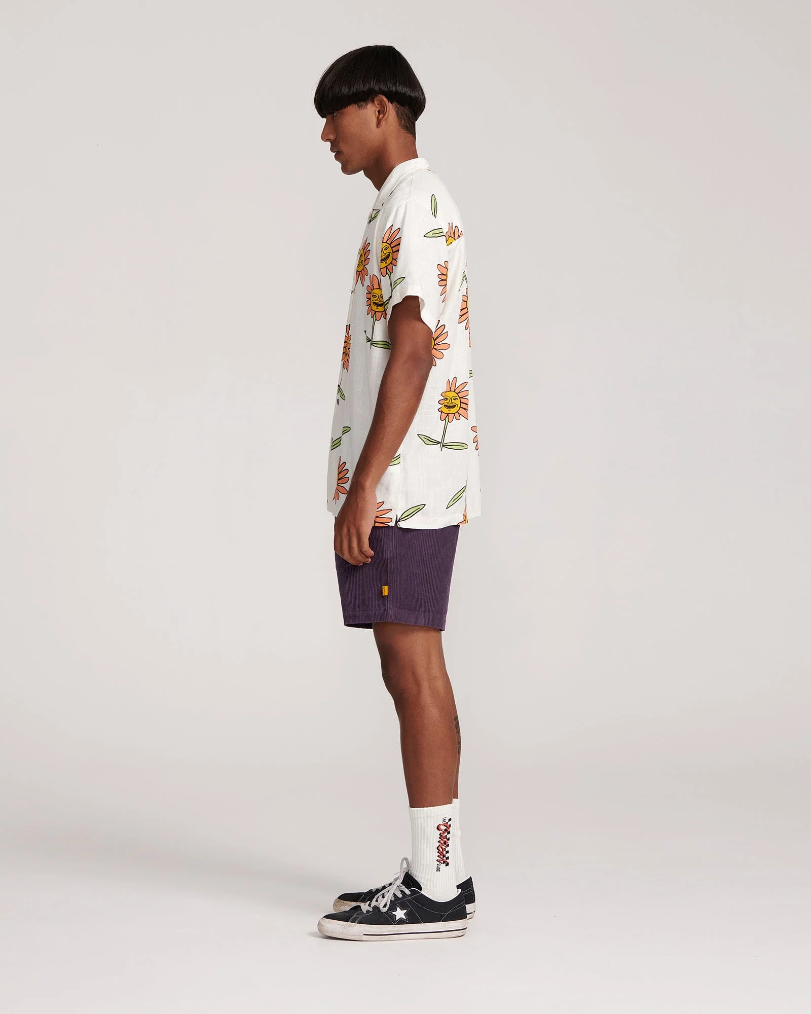 The Critical Slide Society Grande Resort Shirt in White - Image 3