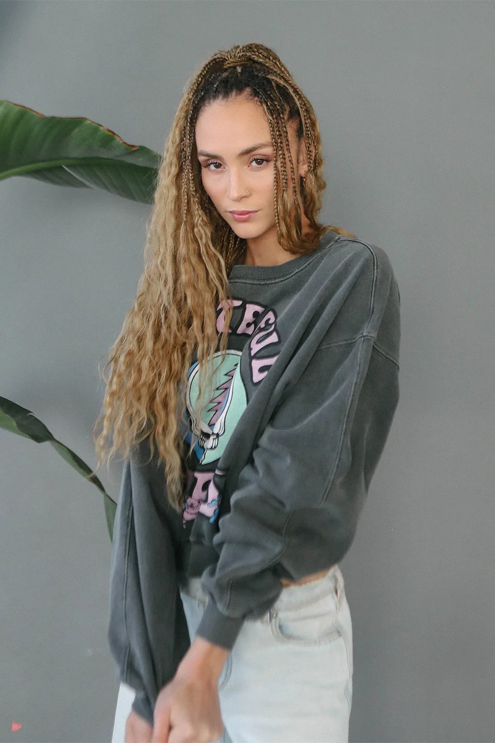 People of Leisure Grateful Dead Stealie Bears Sweatshirt - Image 4