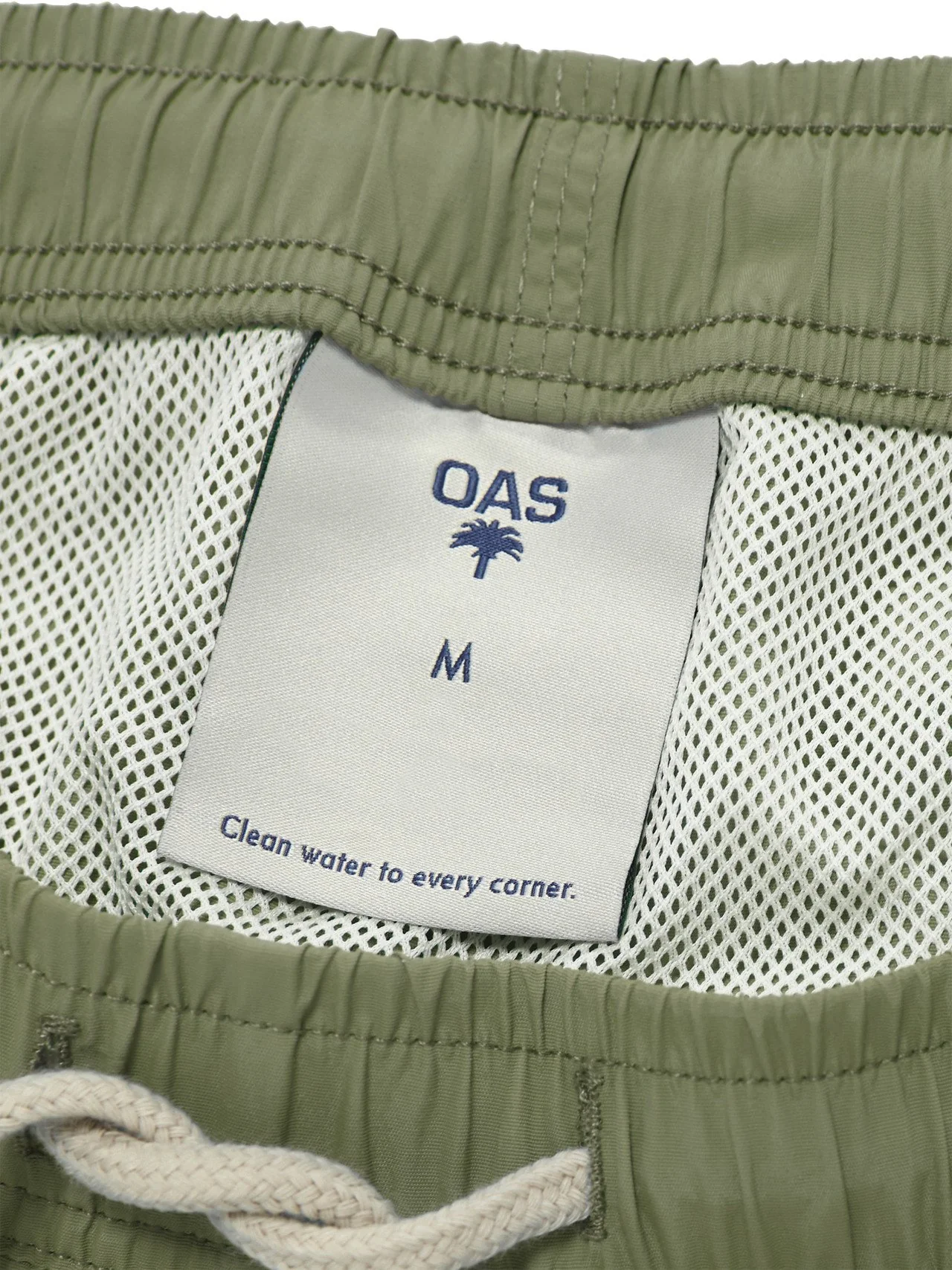OAS Green Nylon Swim Short - Image 6