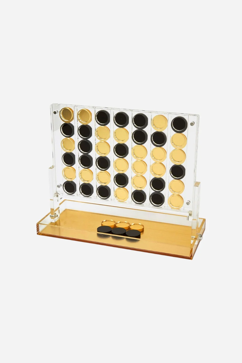 Tizo Lucite Gold Connect-4