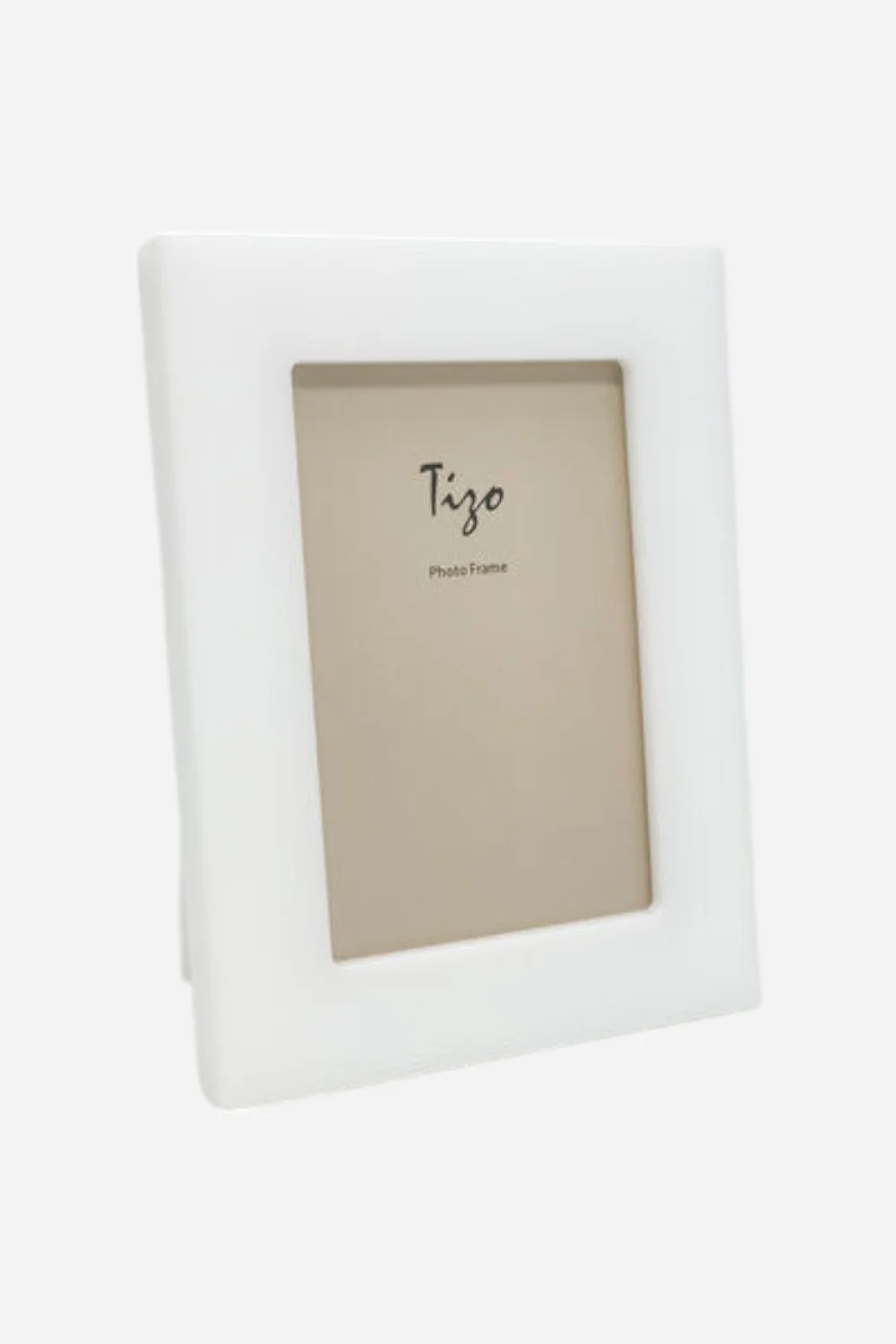Tizo Acrylic Lucite Frame in Solid White
