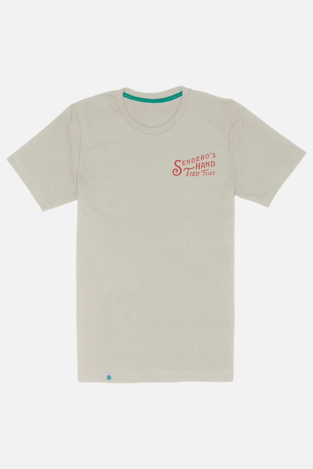 Sendero Provisions Hand Tied Flies T-Shirt in Sand - Image 2