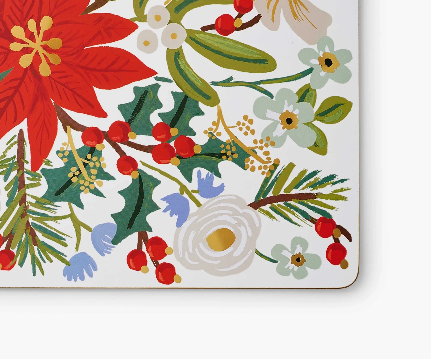 Holiday Bouquet Placemats S/4 - Image 4
