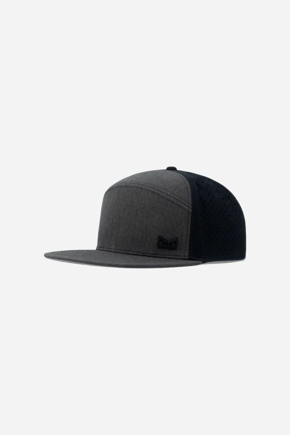 Melin Trenches Icon Hydro Snapback Hat in Heather Charcoal