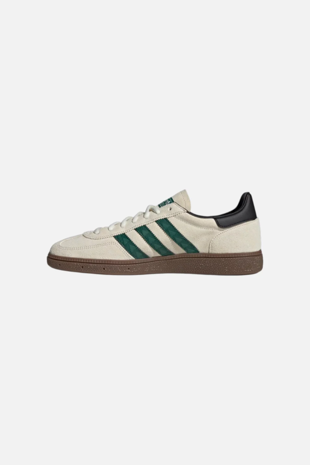 Adidas Men's Handball Spezial in Off White and Collegiate Green - Image 3