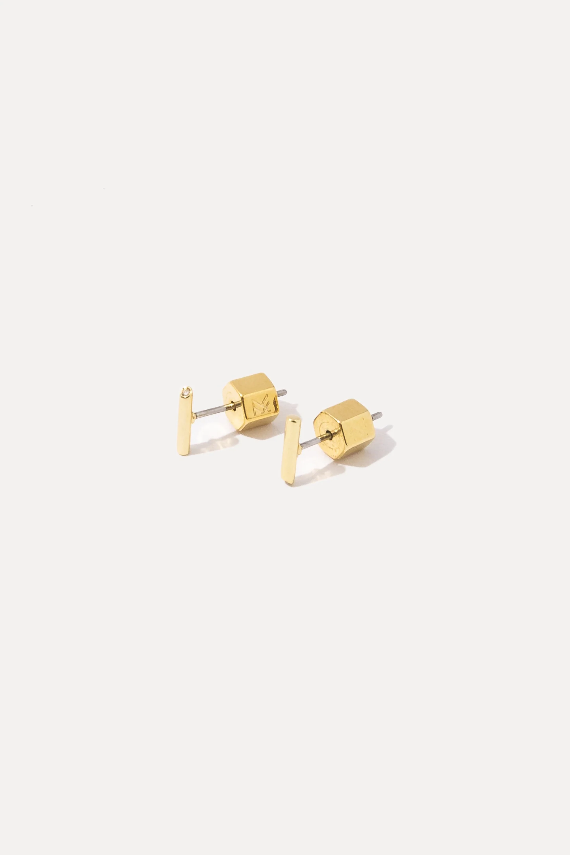 James Studs in Gold