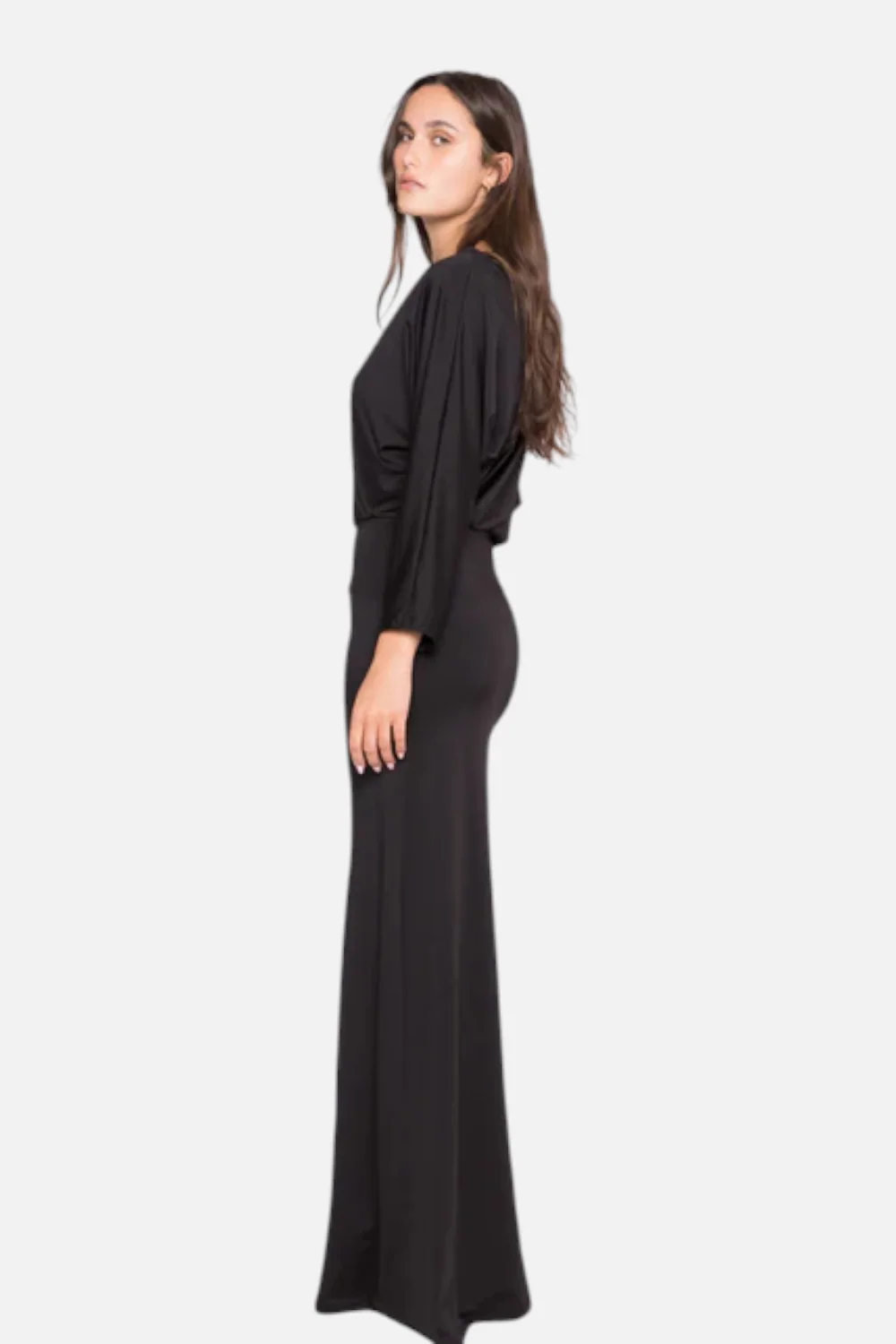 Riply Rader Jersey Cool Girl Dress in Black - Image 2