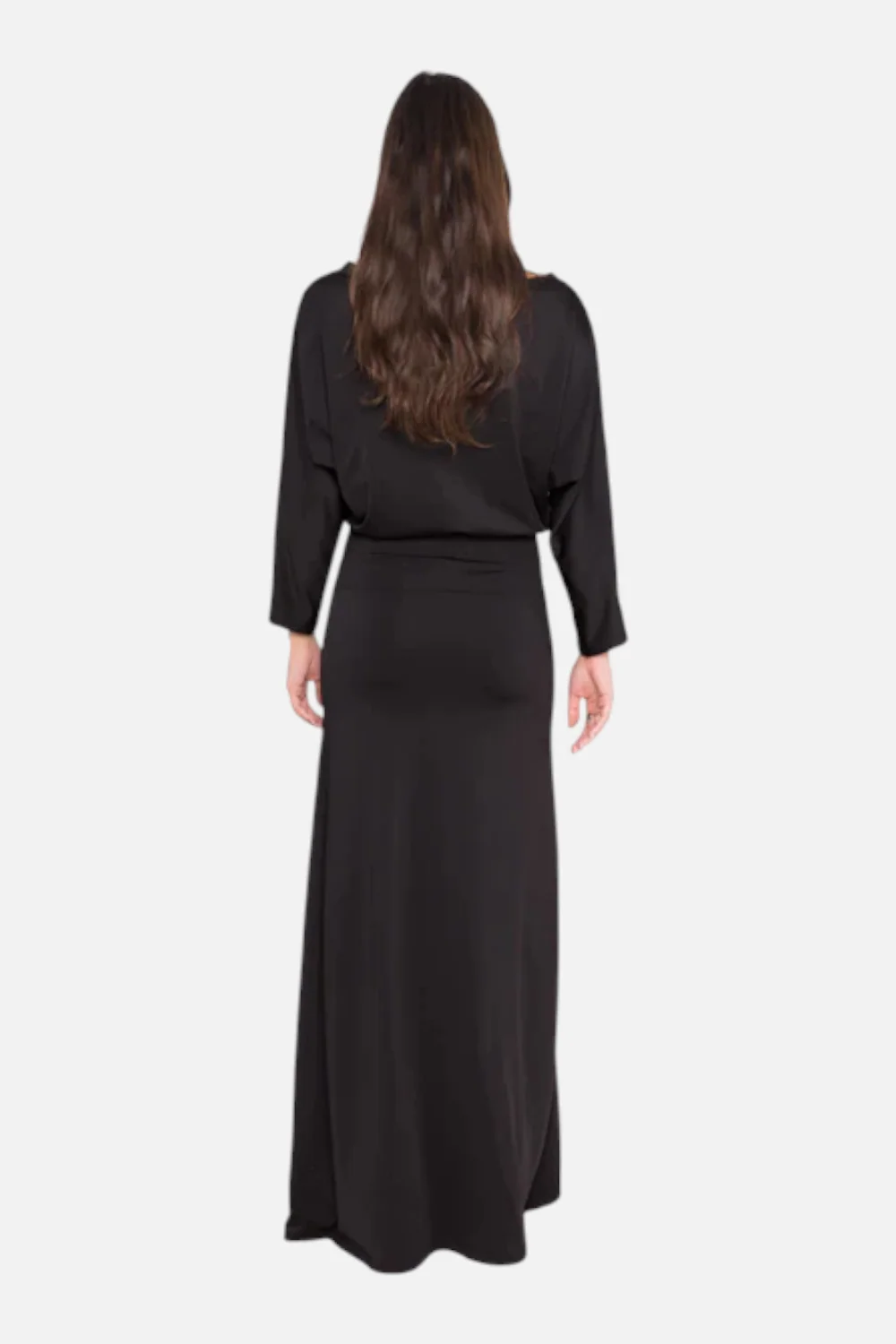 Riply Rader Jersey Cool Girl Dress in Black - Image 3
