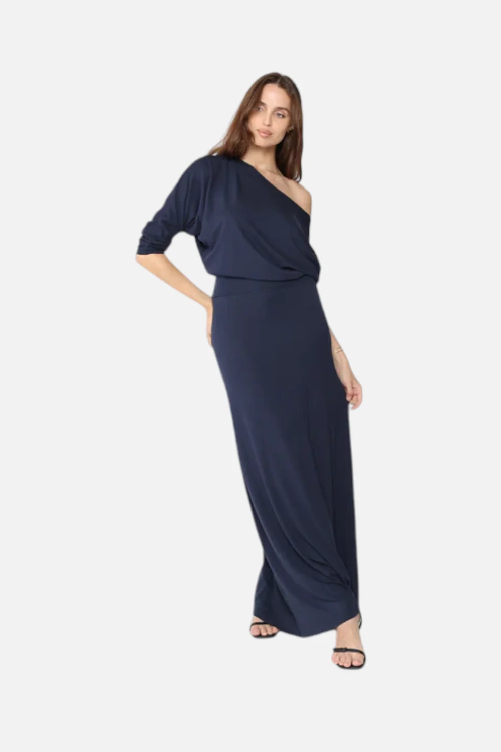 Ripley Rader Jersey Cool Girl Dress in Navy