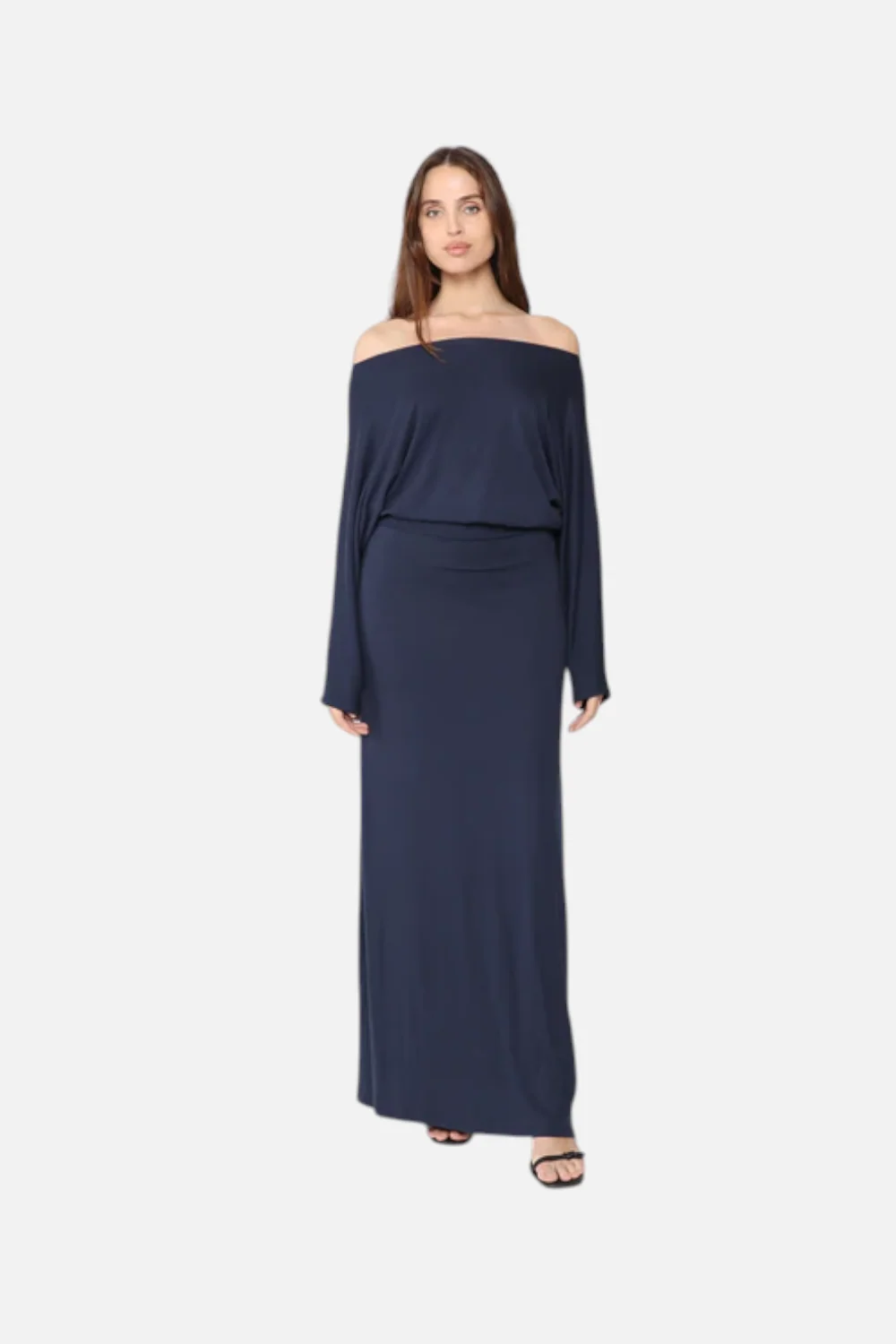Ripley Rader Jersey Cool Girl Dress in Navy - Image 2