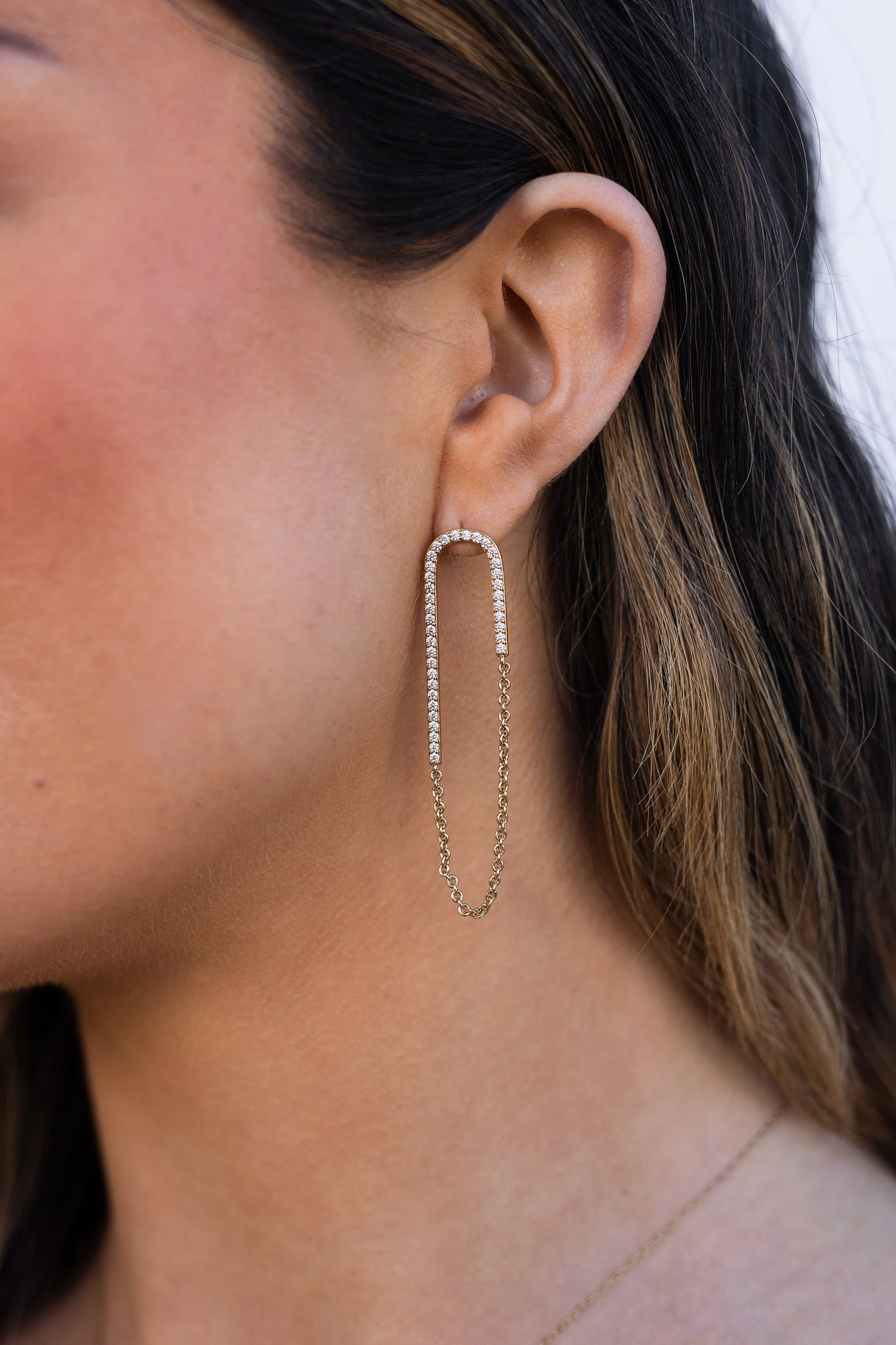 Miranda Frye Jewelry Jolene Earrings in Gold - Image 2