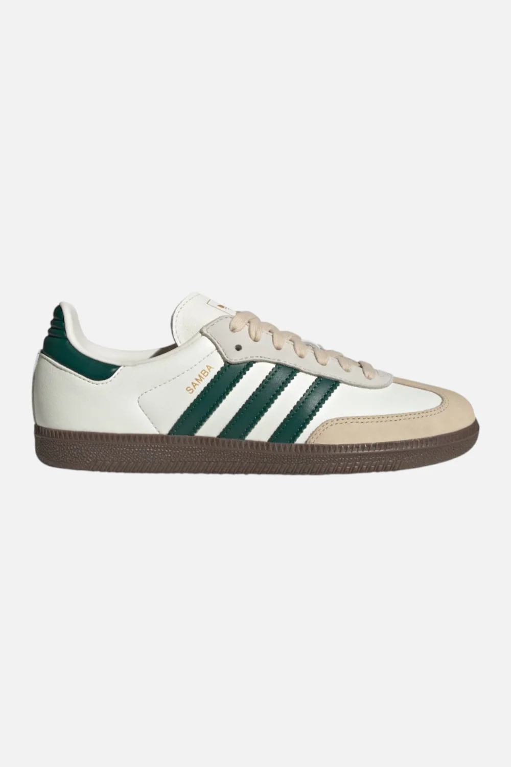 Adidas Women's Samba Og in Off White & Green