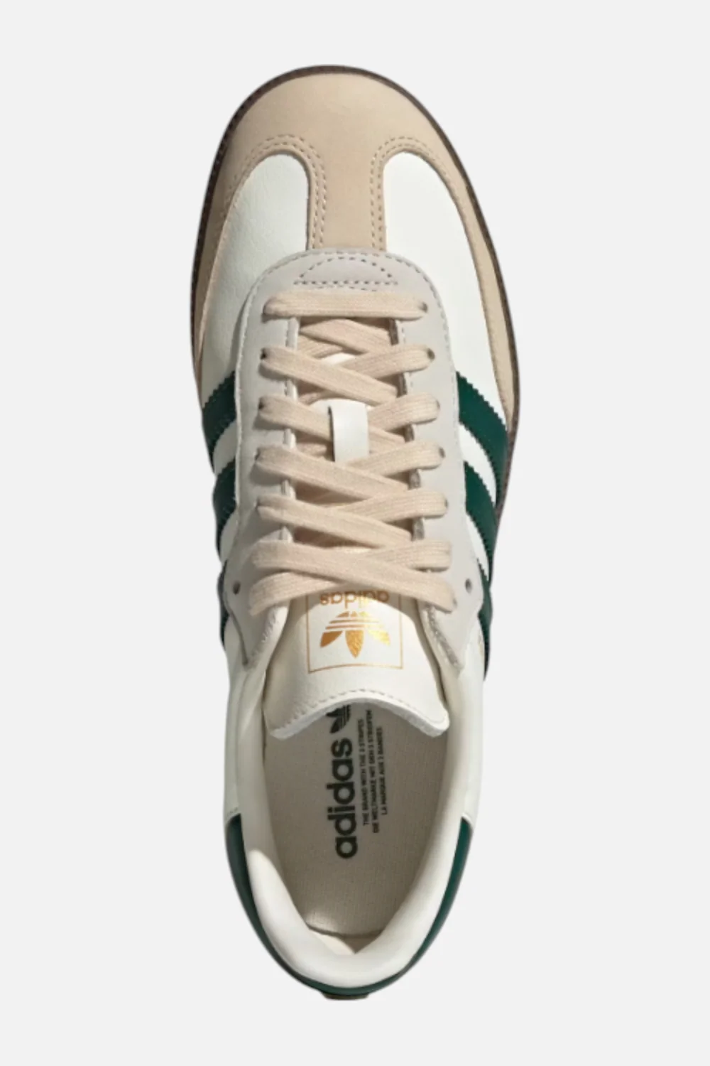 Adidas Women's Samba Og in Off White & Green - Image 5