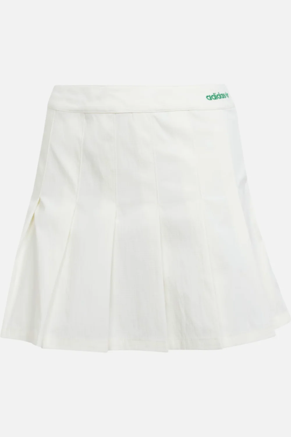 Adidas Women's Pleated Skirt in Off White - Image 3
