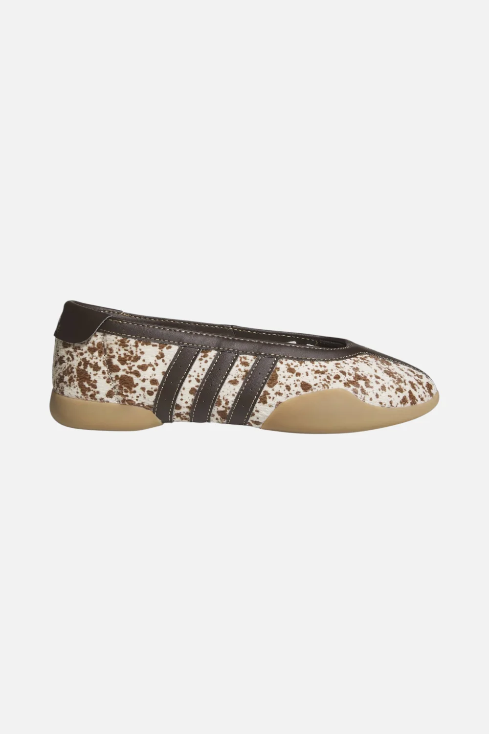 Adidas Taekwondo Mei Ballet in Off White & Dark Brown - Image 2