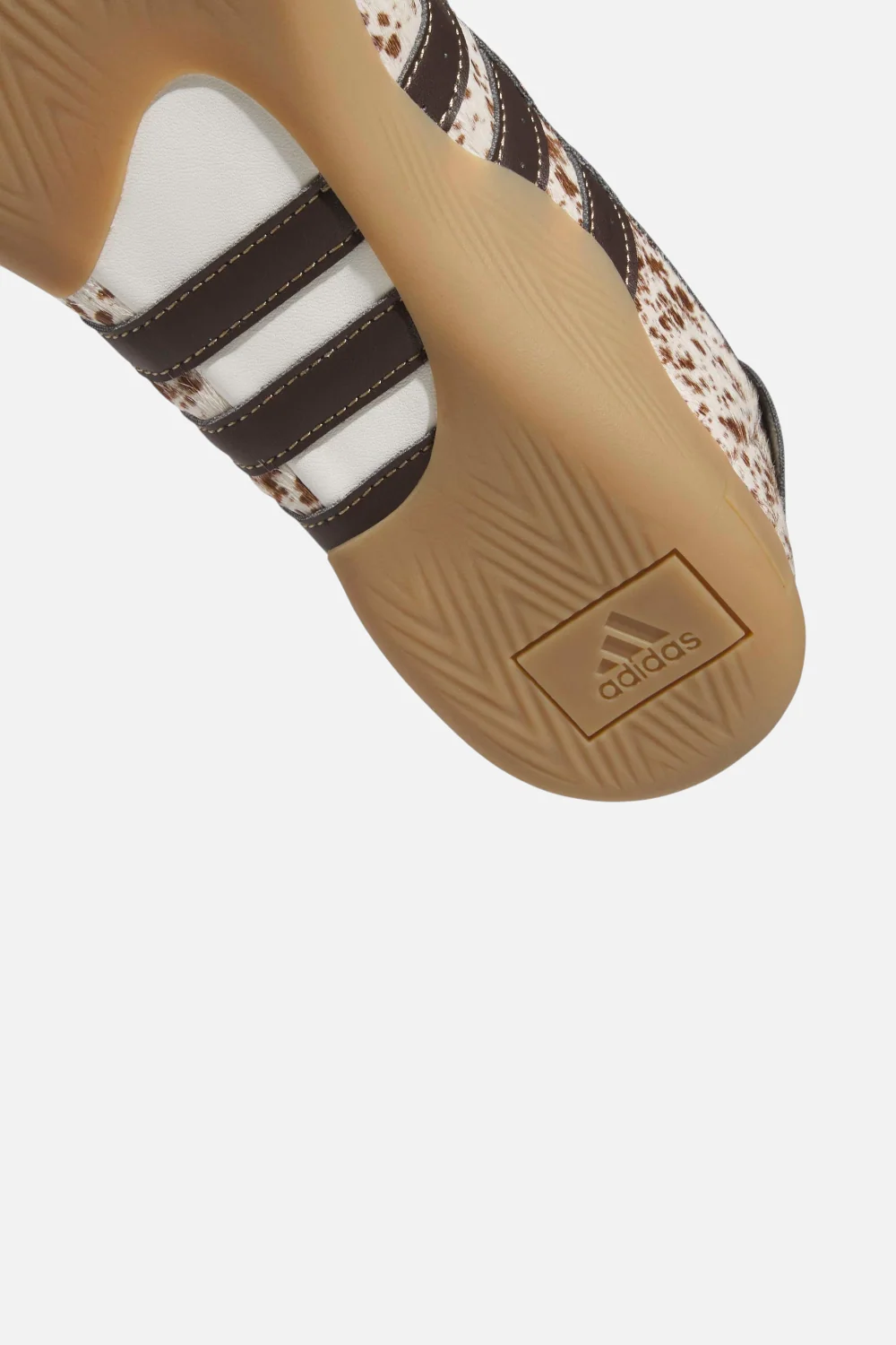 Adidas Taekwondo Mei Ballet in Off White & Dark Brown - Image 8