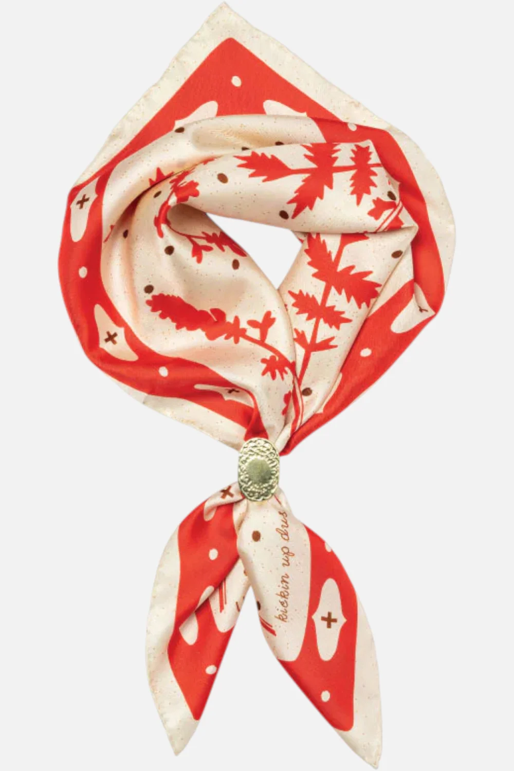Jenni Earle Kickin Up Dust Silk Scarf - Image 3