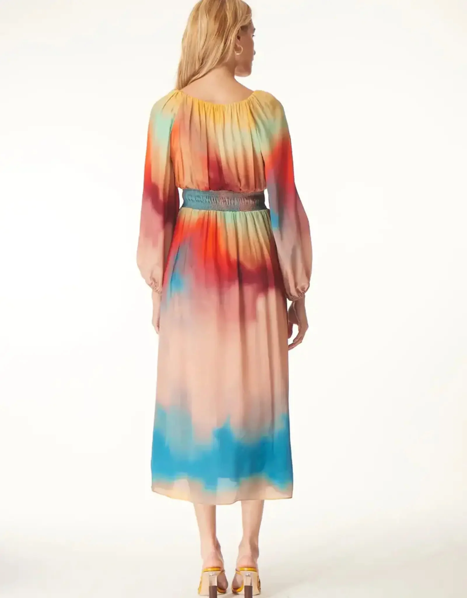 Gilner Farrar Lauren Dress in Blue Lagoon - Image 2