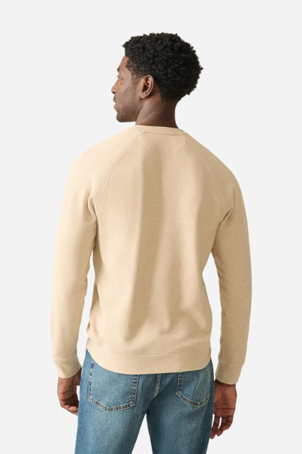 Faherty Legend Sweater Crew Toasty Tundra - Image 3