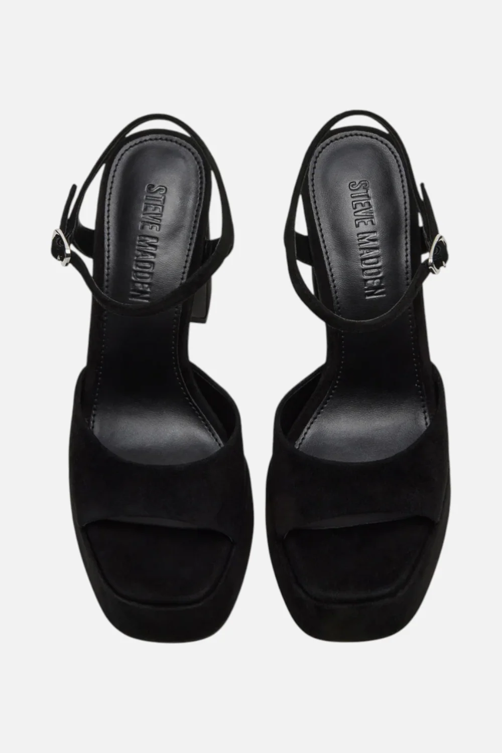 Steve Madden Liandra Platform Heel in Black Suede - Image 5