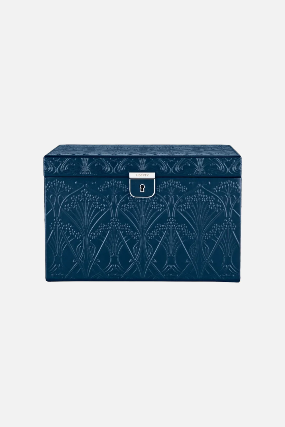 Wolf 1834 All Over Ianthe Large Jewelry Box in Navy