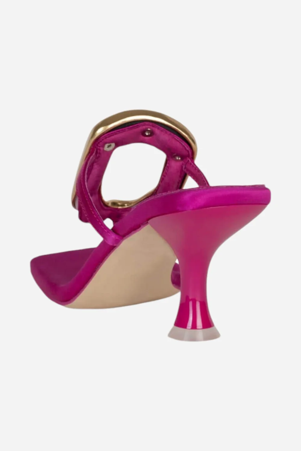 Jeffrey Campbell Linq-Up in Fuchsia Satin Gold - Image 3