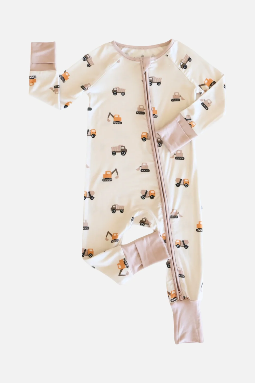 Caden Lane Little Builder Convertible Zip Romper - Image 2