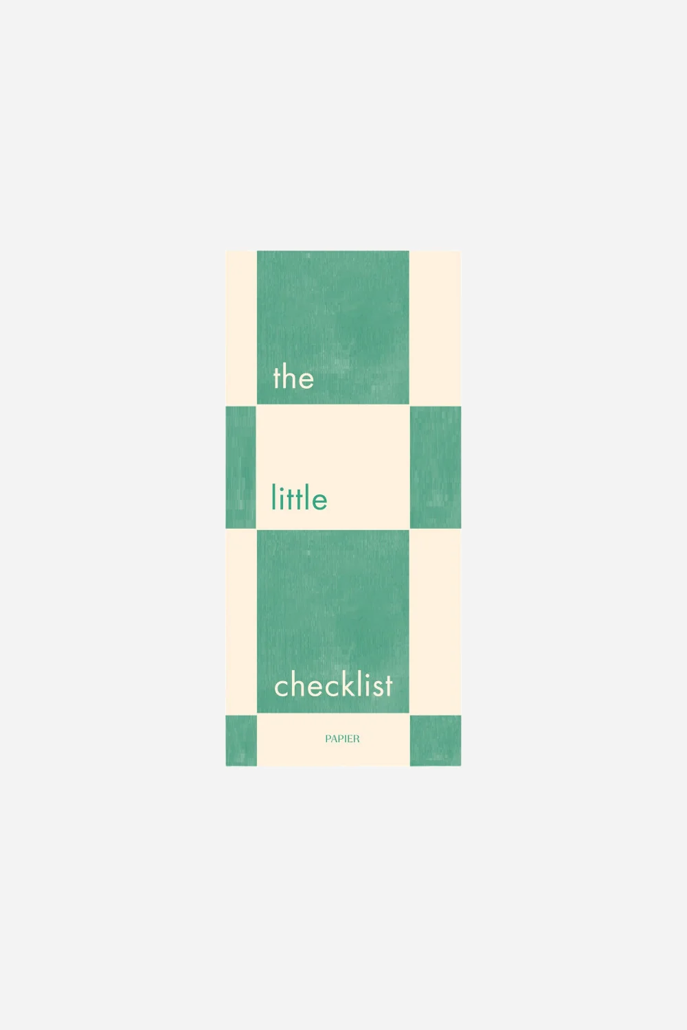 Papier The Little Checklist List Pad