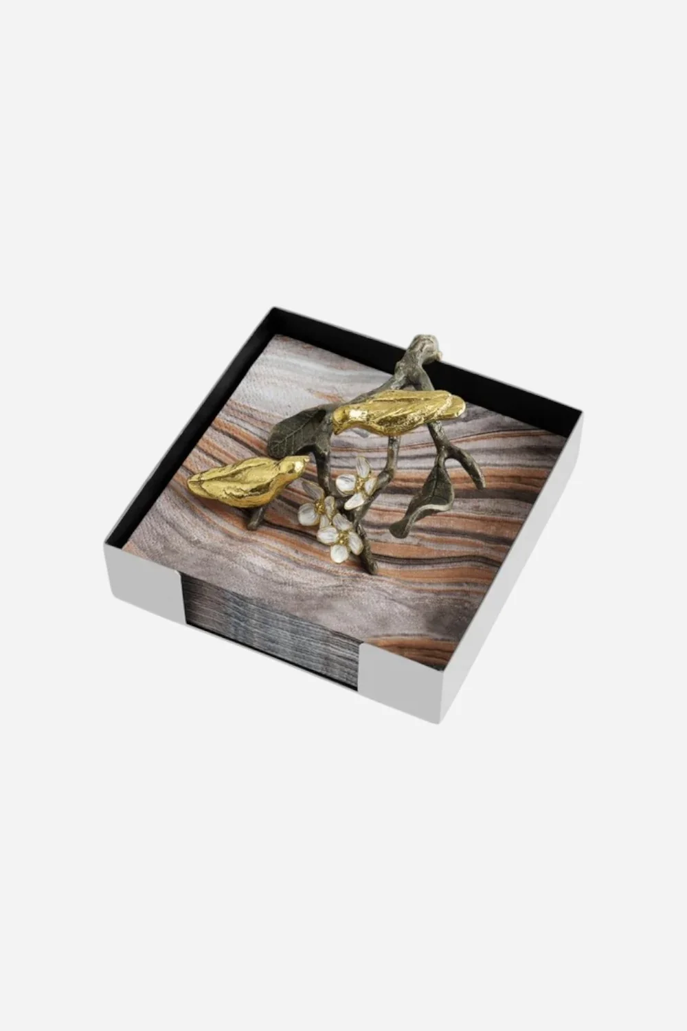 Michael Aram Lovebirds Cocktail Napkin Holder - Image 2