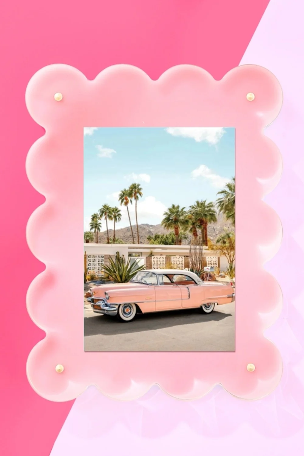 Tart by Taylor Light Pink Acrylic Picture Frame - Image 5