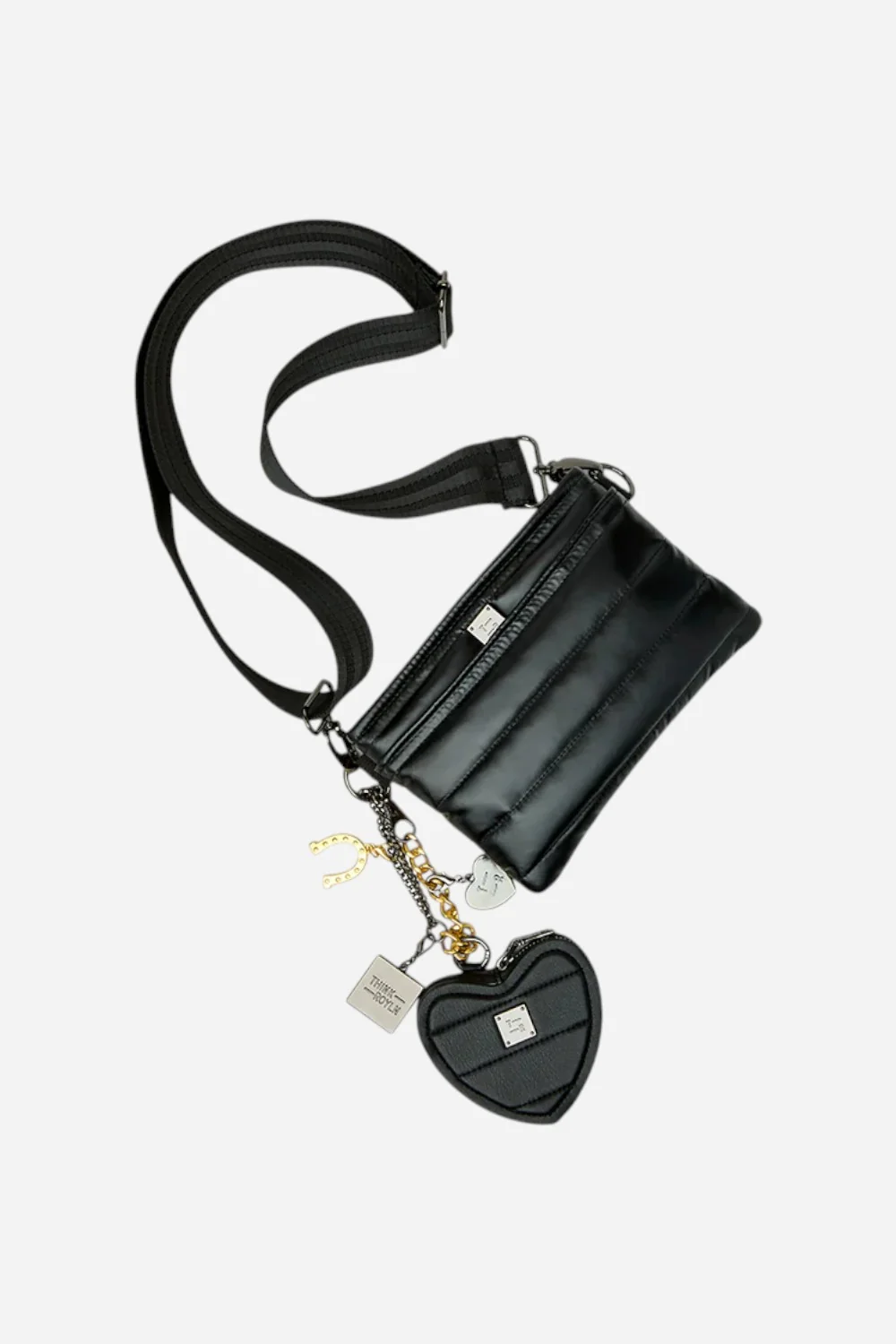 Think Royln Luxe Heart Pouch with Love Charm - Image 4