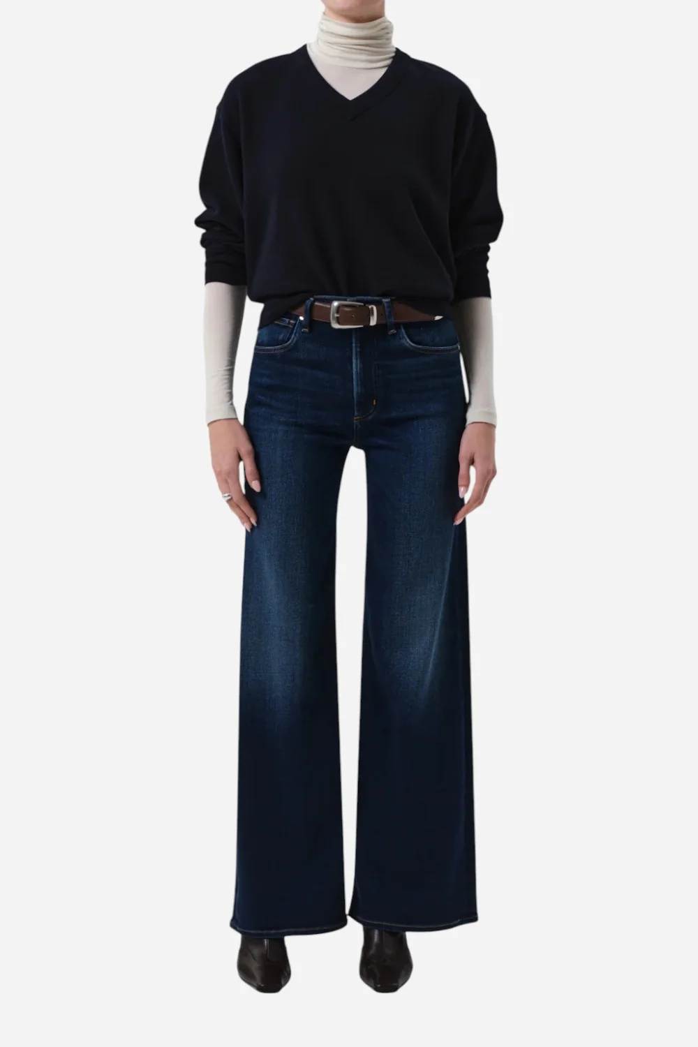 Citizens of Humanity Lyra Long Wide Leg in Masha - Image 2