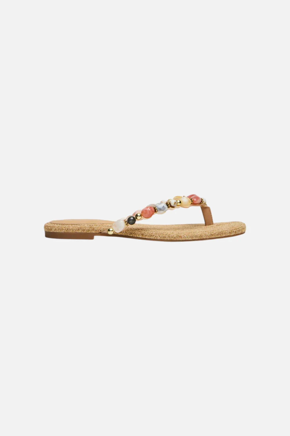 Steve Madden Marble Embellished Sandal in Natural - Image 4
