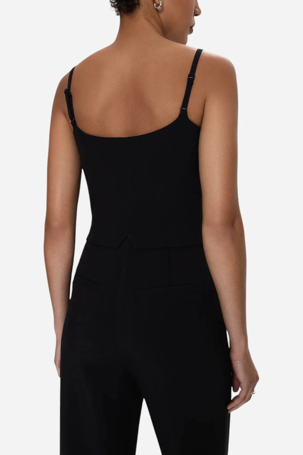 Pistola Marcia Tailored Jumpsuit in Black - Image 6