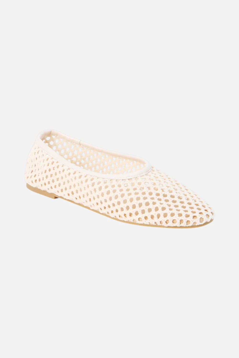 Matisse Marta Woven Flat in Ivory - Image 2