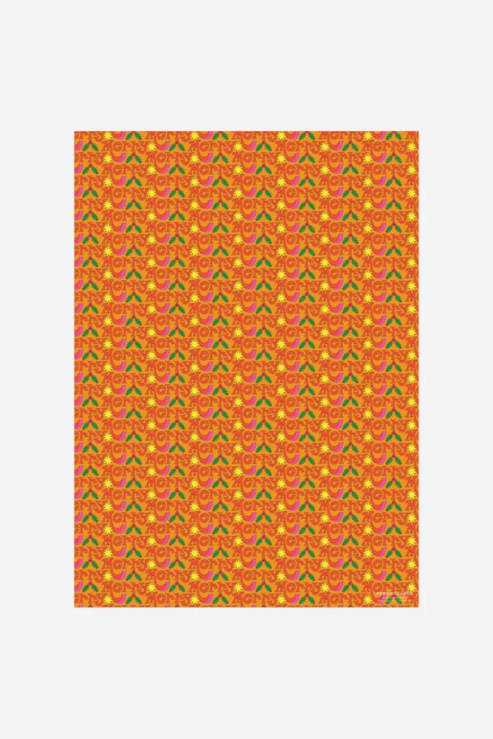 Merry Holiday Wrapping Paper - Image 2