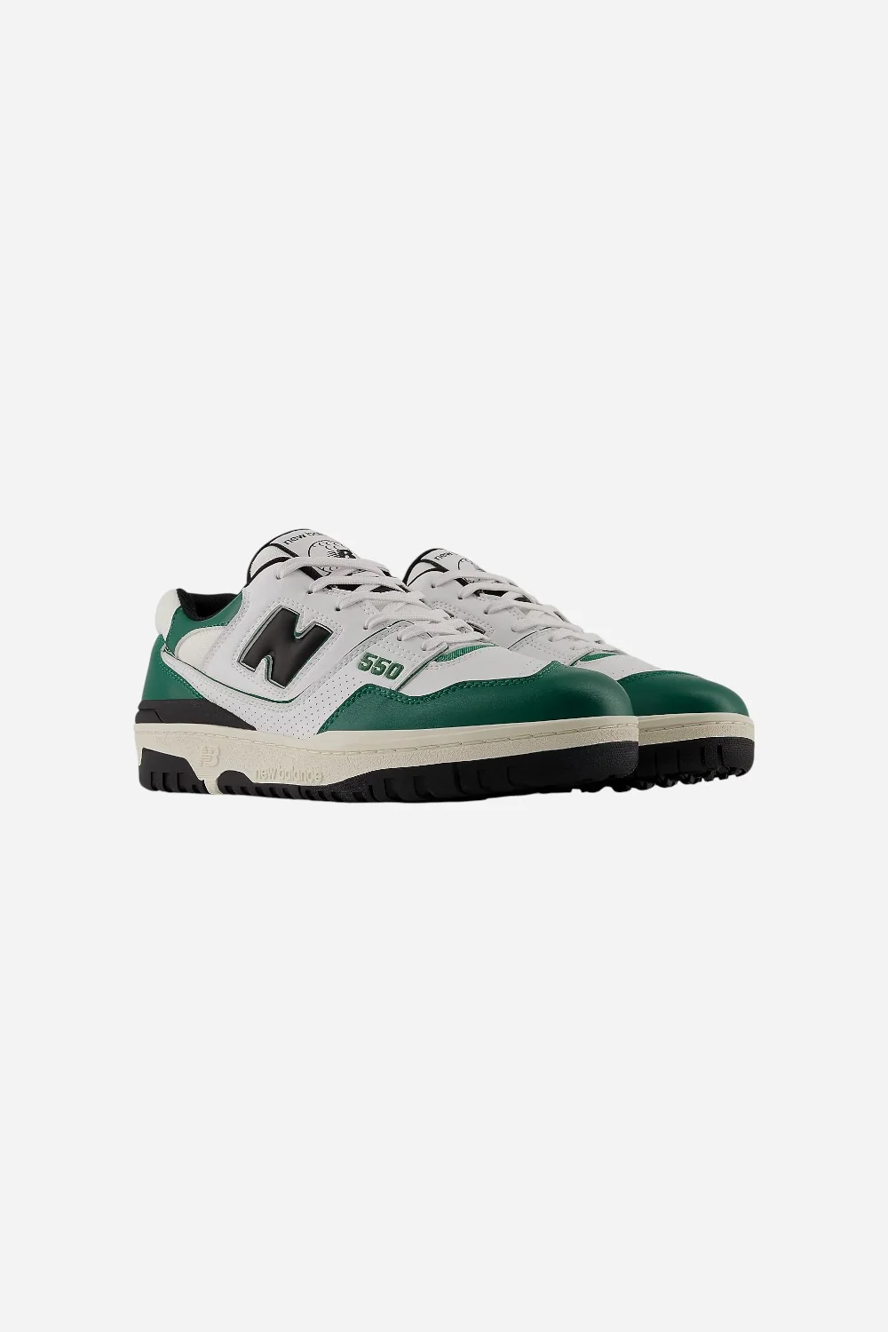 Men's New Balance 550 Golf SL in White with Green - Image 2