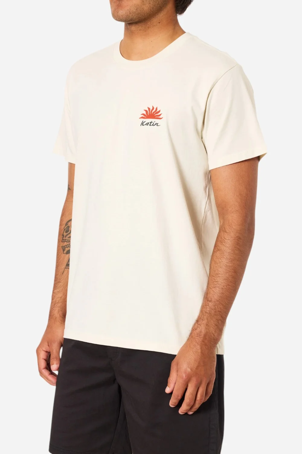 Katin Mirage Tee in Vintage White - Image 3